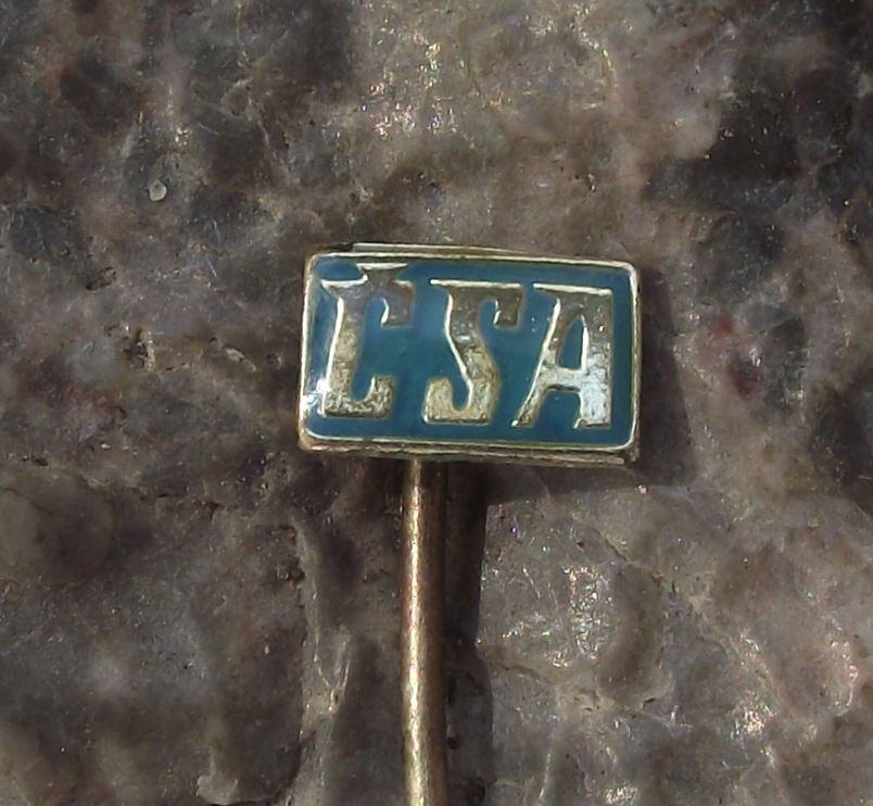 CSA Czech Airlines Czechoslovakia Official Logo Airliner Aircraft Pin Badge - Badgecrazy