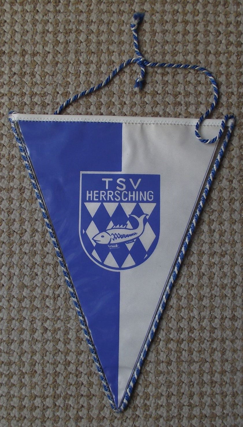TSV Herrsching Sports Club Volleyball Turn Sportverein Fish Pennant Flag - Badgecrazy
