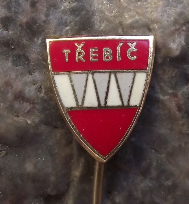 Vintage Trebic Trebitz Czechoslovakia Moravia City Coat of Arms Pin Badge - Badgecrazy