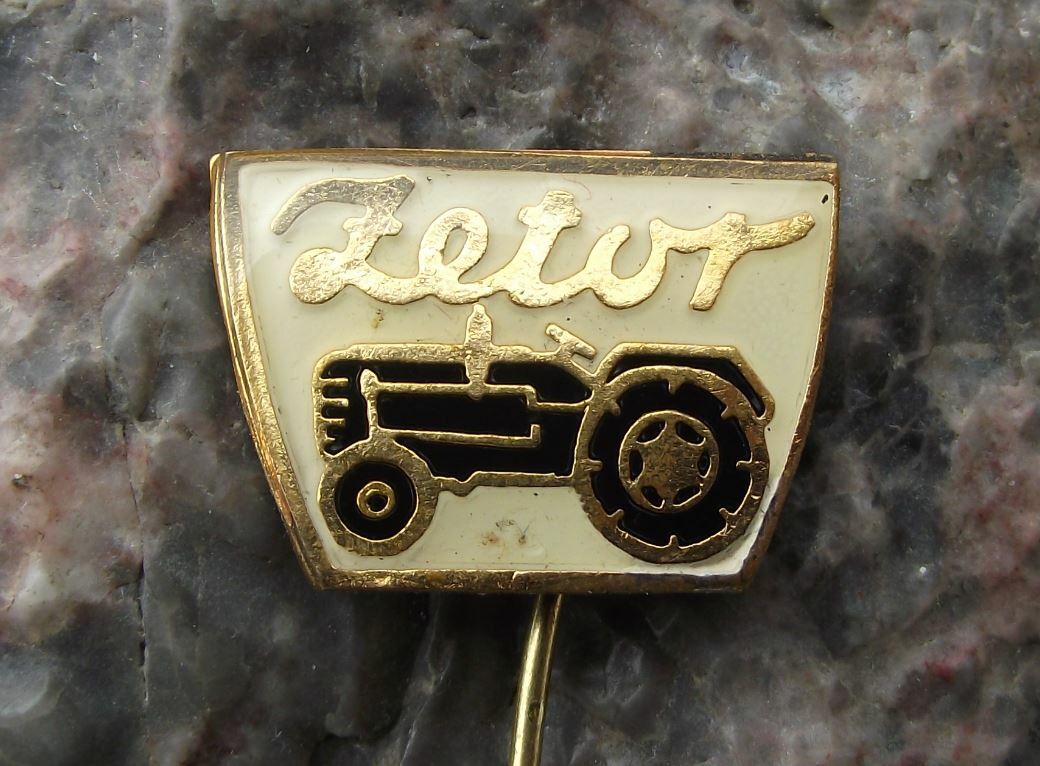 Antique Zetor Tractors Czech Agricultural Farming Machines Farm Pin Badge - Badgecrazy