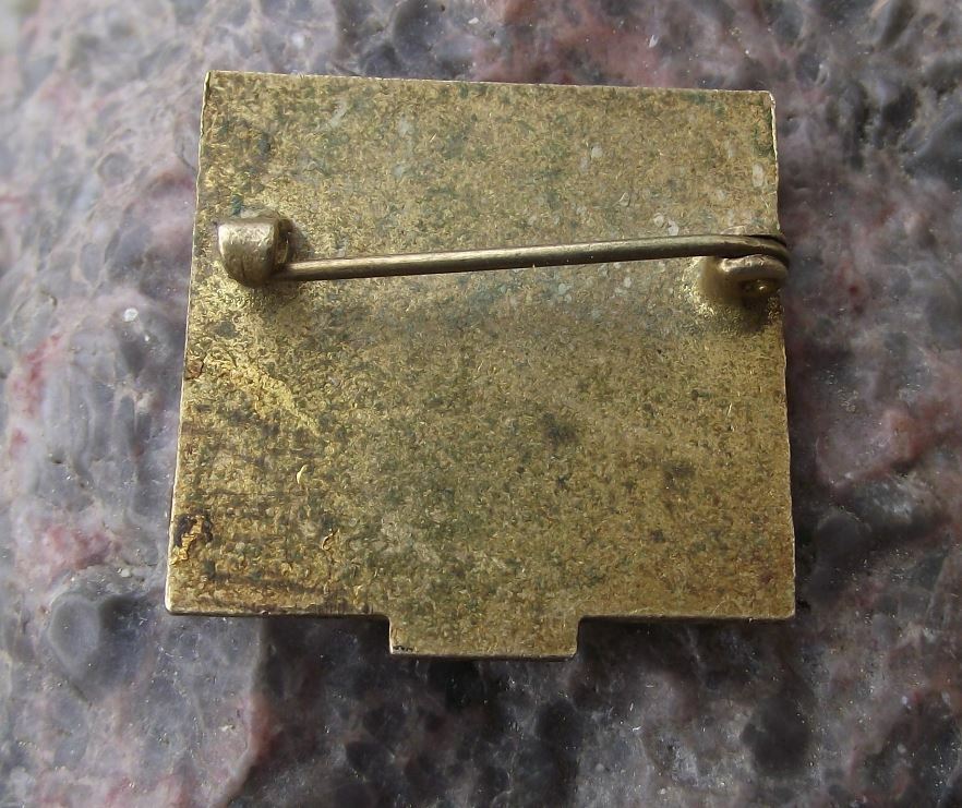 1967 FIBA Womens World Basketball Championships Czechoslovakia Brooch Pin Badge - Badgecrazy