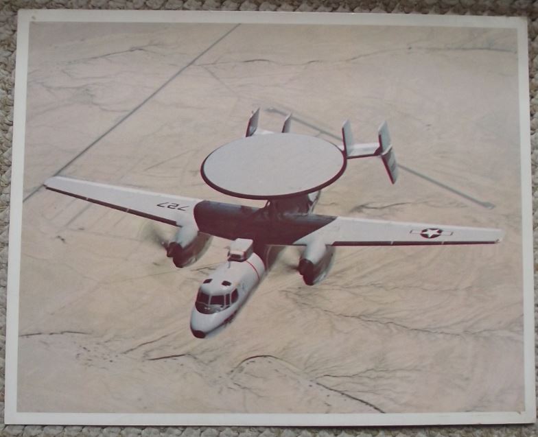 1978 Grumman Aerospace E-2C Hawkeye US Navy Aircraft Photographic Print Photo - Badgecrazy