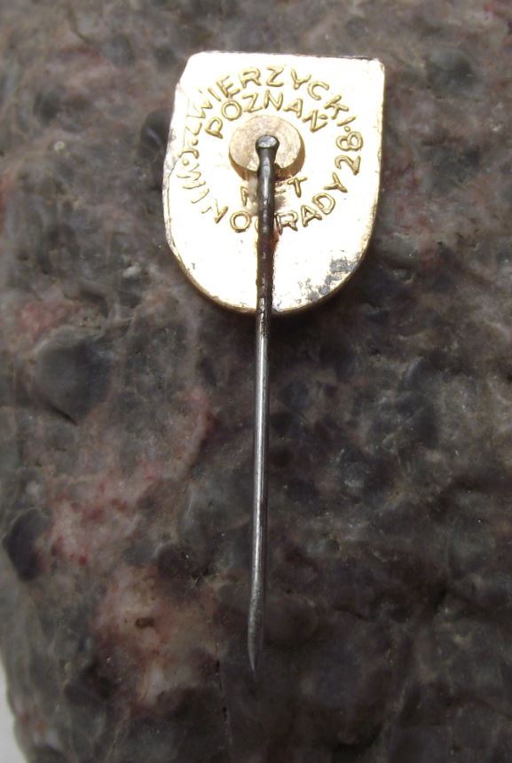 Antique Bydgoszcz Bromberg Polish Coat of Arms Heraldic Crest Poland Pin Badge - Badgecrazy