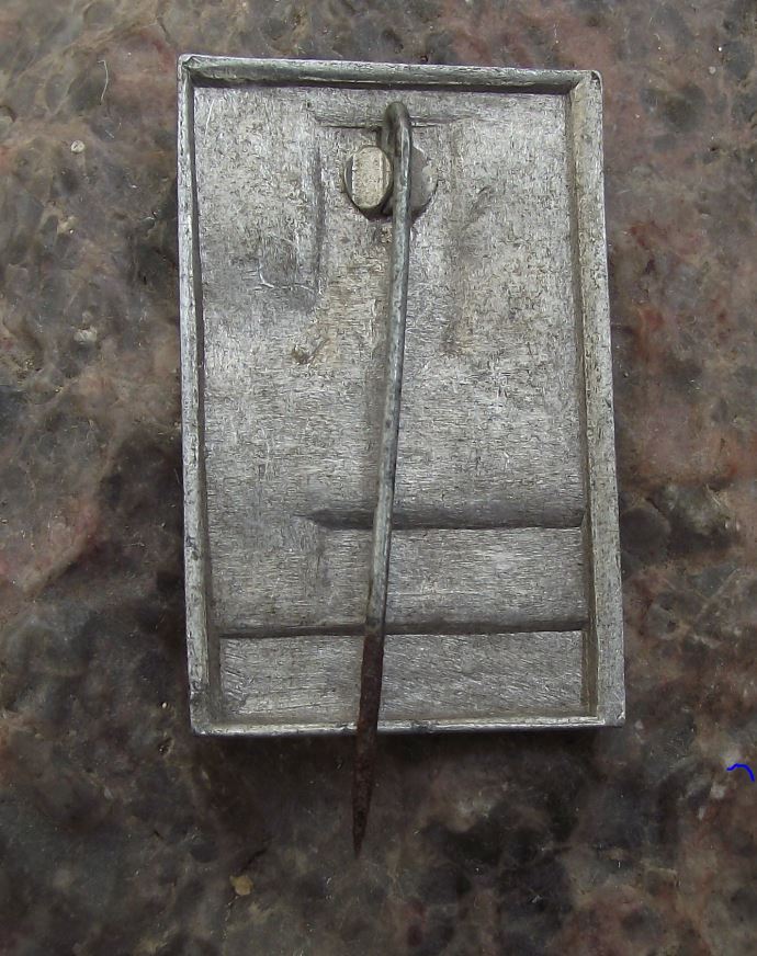 1947 Teplice Sanov Regional Sports Meeting Event Czechoslovakia Flag Pin Badge