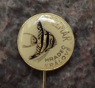 Angelfish Aquarium Tropical Fish Club Czechoslovakia Pterophyllum Pin Badge - Badgecrazy