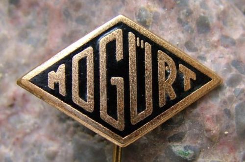 Mogurt State Automobile Car Components Vehicle Spares Company Hungary Pin Badge - Badgecrazy