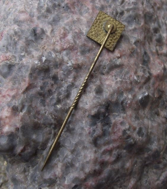 Vintage LOS Vibromax Rollers Compactors Losenhausenwerk AG Germany Pin Badge - Badgecrazy