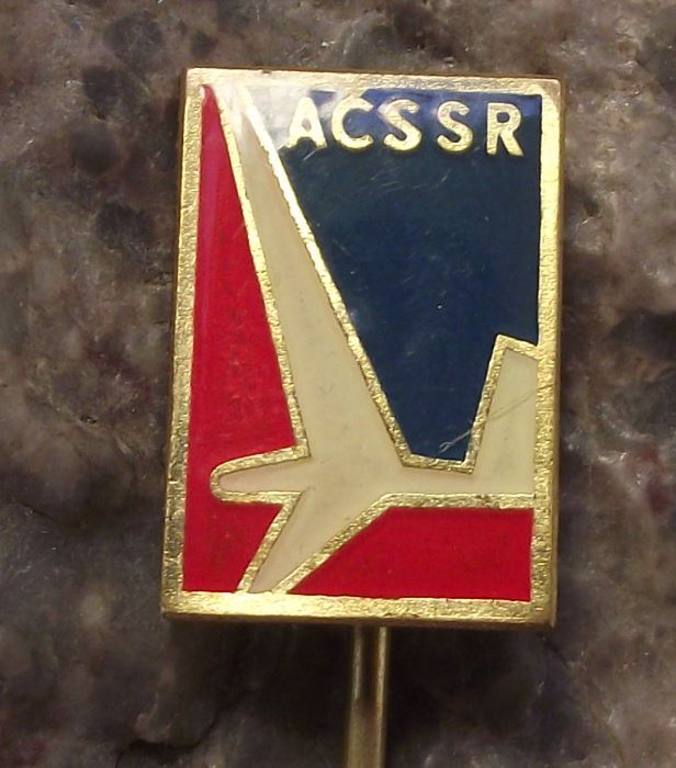 Aeroklub Glider Association Pilots Flying Club Members Sail Plane Pin Badge - Badgecrazy
