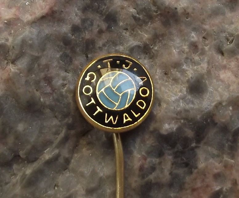 Antique TJ Gottwaldov Zlin Football Soccer Club Czech Supporters Pin Badge - Badgecrazy