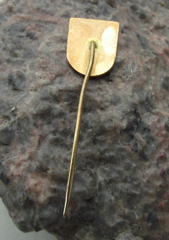 Antique Kralupy nad Vltavou Heraldic Castle Crest City Coat of Arms Pin Badge - Badgecrazy