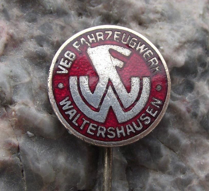 Antique VEB Fahrzeugwerk Waltershausen Multicar DDR East German Cars Pin Badge - Badgecrazy