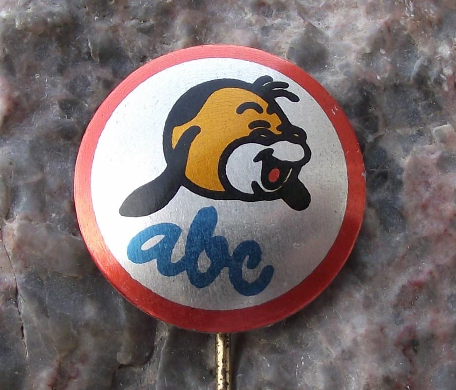 ABC Czechoslovakia Childrens Science General Interest Magazine Casopis Pin Badge - Badgecrazy