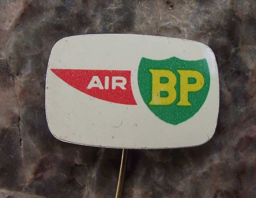 Vintage Air BP British Petrol Oil Energy Company Gas Advertising Pin Badge - Badgecrazy