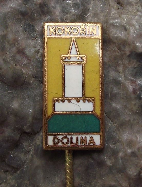 Kokorin Castle Hrad Czech National Monument Tower Travel Souvenier Pin Badge - Badgecrazy