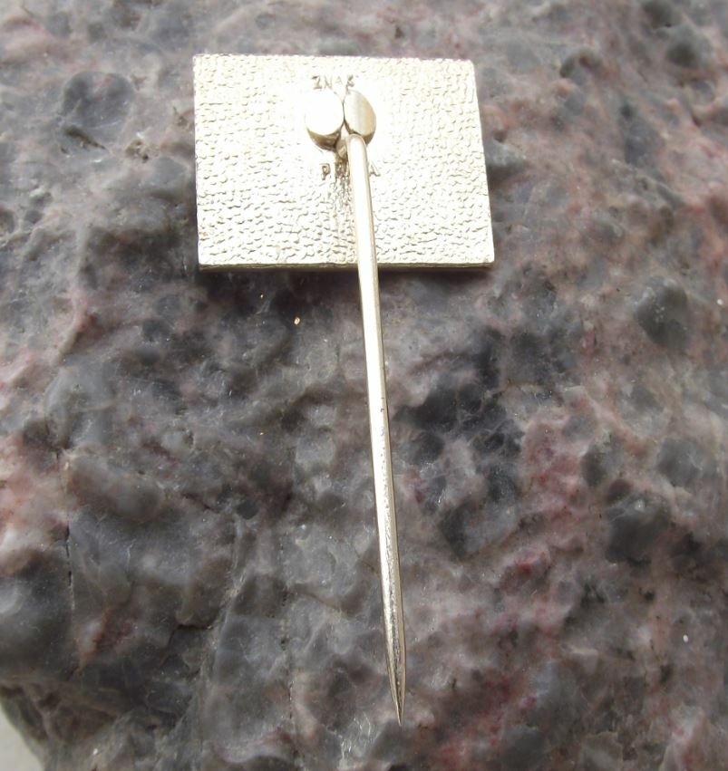 1983 Czech 60th Anniversary Hunting Association Deer Stag Hunters Pin Badge - Badgecrazy