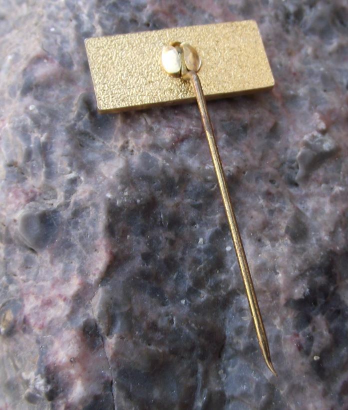 Antique Rau Agrotechnic Farming Equipment East Germany DDR Tillers Pin Badge