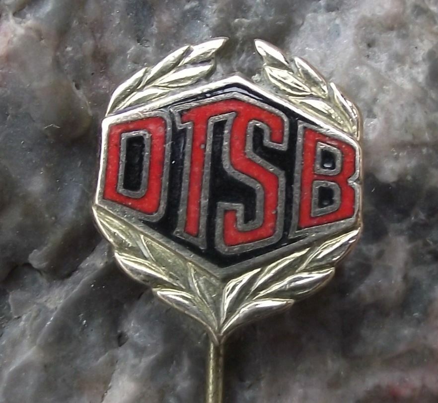 DTSB Deutsches Turn und Sportfest Central Sports East Germany DDR Pin Badge - Badgecrazy