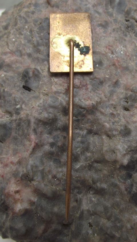 Antique Uhersky Brod Historic Town Square Centre Tourist Souvenier Pin Badge - Badgecrazy