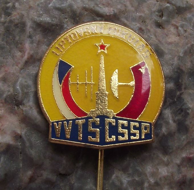 Czech Army Military Armed Forces Technical High School VVTS CSSP Radar Pin Badge - Badgecrazy