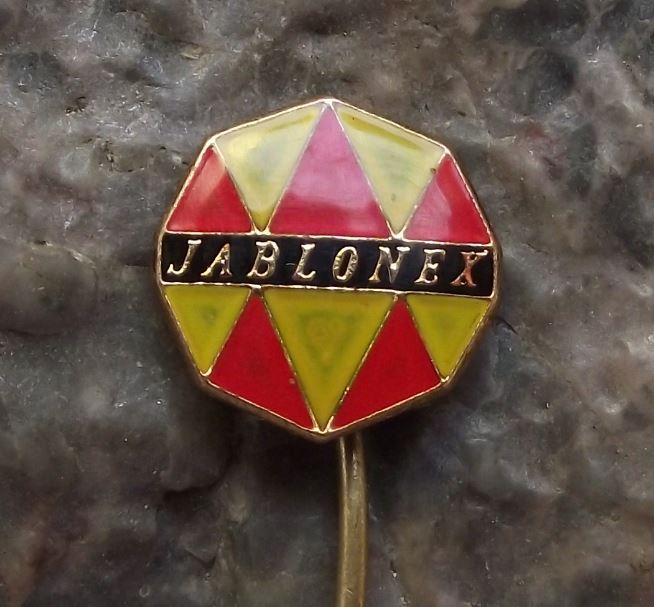 Jablonex Jewelry Bijouterie Czech Fashion Bijoux Glass Jewellery Maker Pin Badge - Badgecrazy