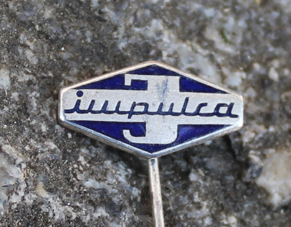 Vintage Impulca VEB Milking Machines East Germay DDR Logo Pin Badge - Badgecrazy