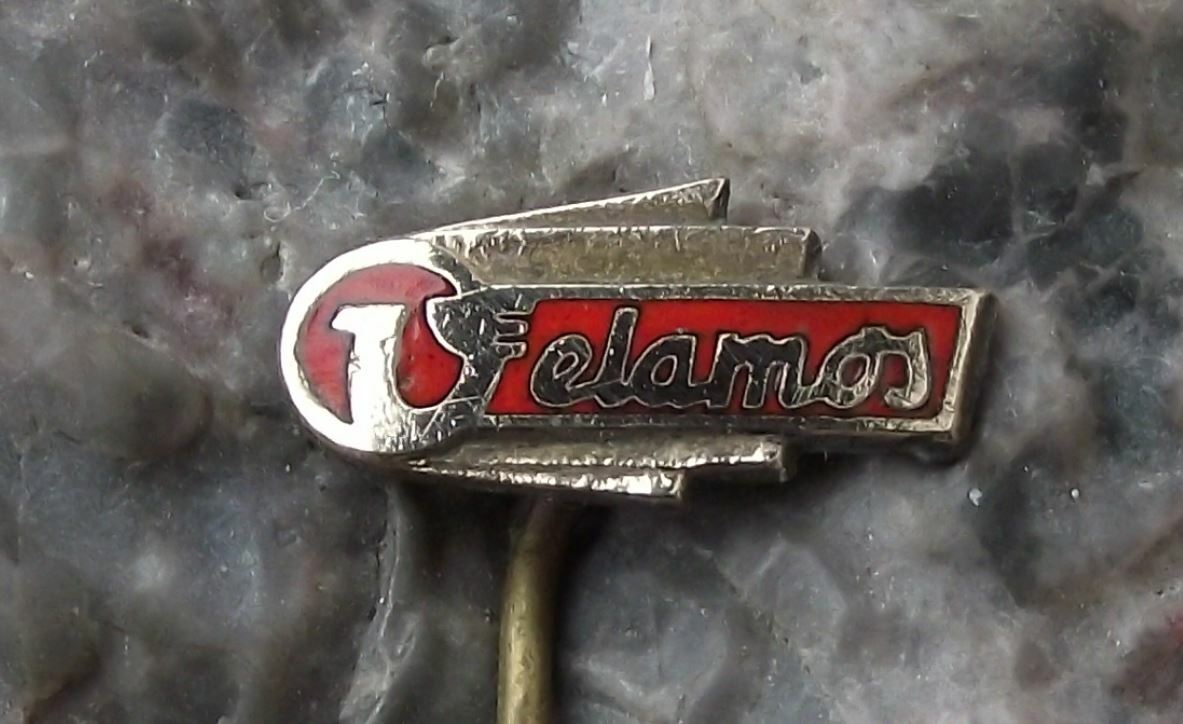 Vintage Velamos Czech Bicycle Motorbike Works Logo Cycle Bike Pin Badge - Badgecrazy
