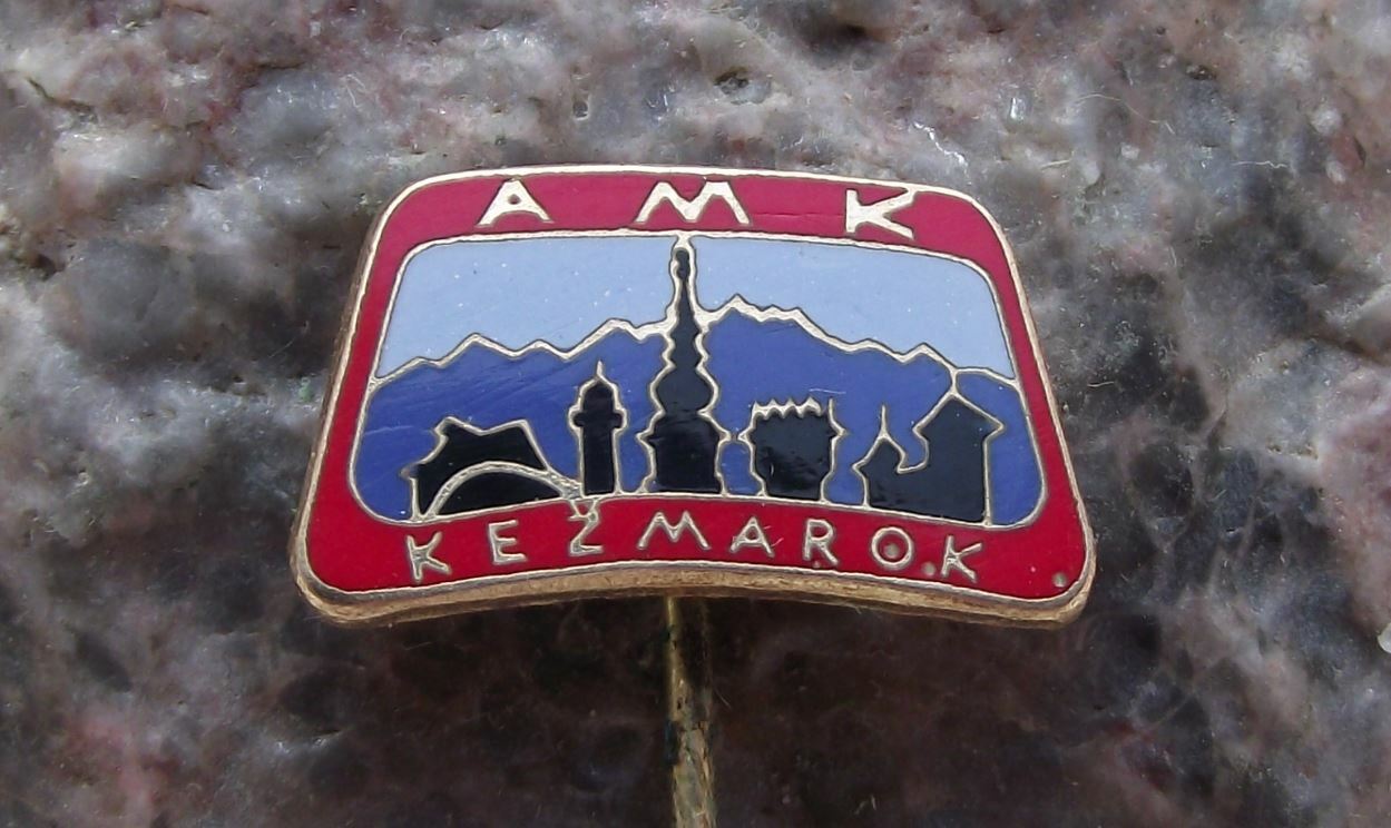 Antique Czech Automotoklub AAA Association Car Club AMK Kezmarok Pin Badge - Badgecrazy