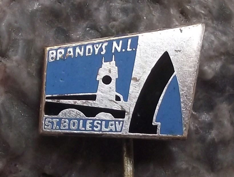 Antique Brandys nad Labem Stara Boleslav Travel Tourist Souvenier Pin Badge - Badgecrazy