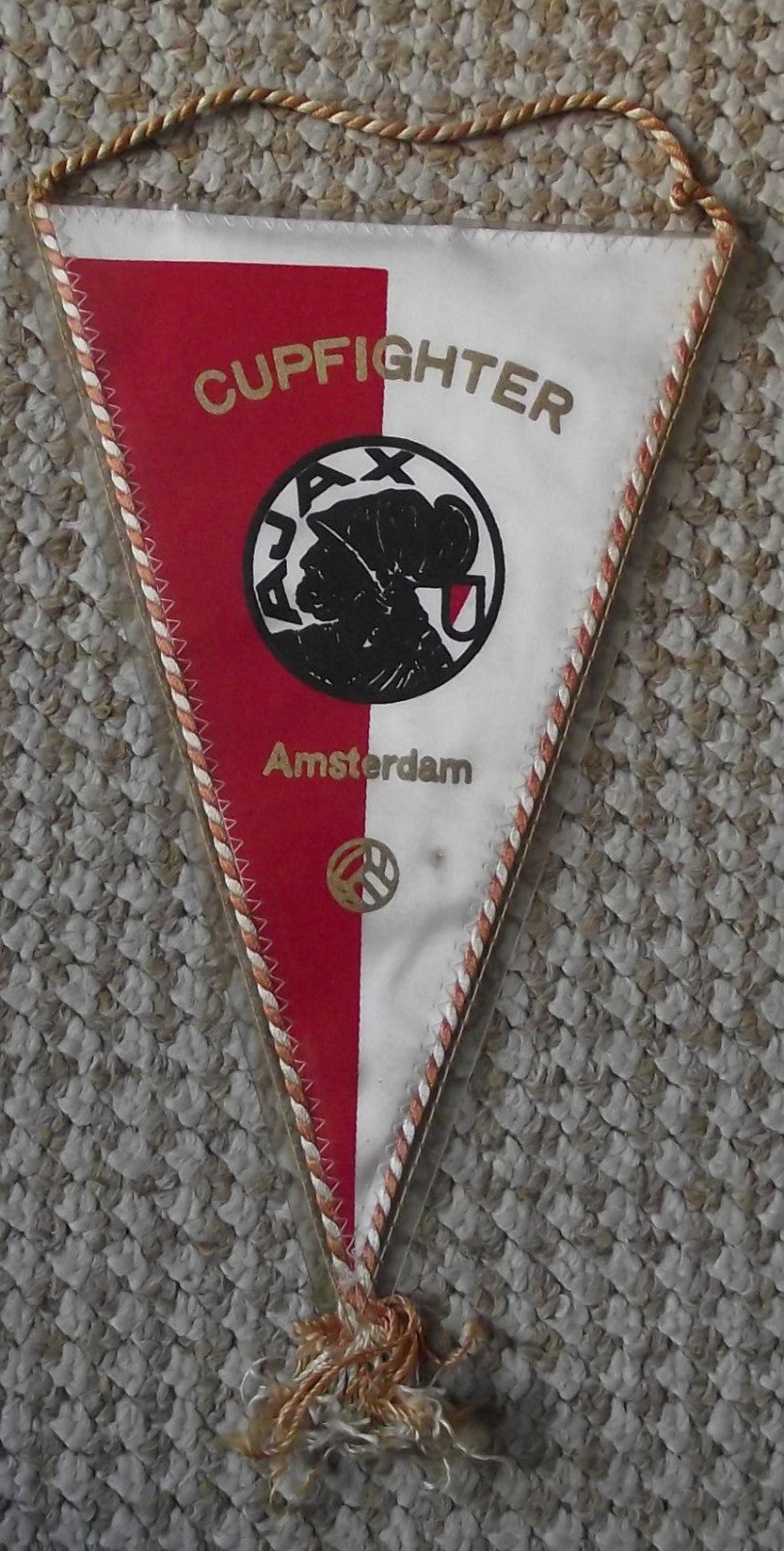 AFC Ajax Amsterdam Football Club Cupfighter Cup Fighter Soccer Pennant Flag - Badgecrazy