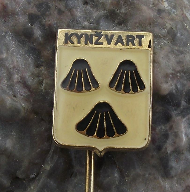 Kynzvart Schloss Konigswart Cheb Castle Heraldic Crest Coat of Arms Pin Badge - Badgecrazy