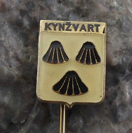 Kynzvart Schloss Konigswart Cheb Castle Heraldic Crest Coat of Arms Pin Badge - Badgecrazy