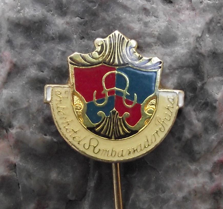 Antique Ambassador Hotel Wenceslas Square Art Nouveau Deco Building Pin Badge - Badgecrazy