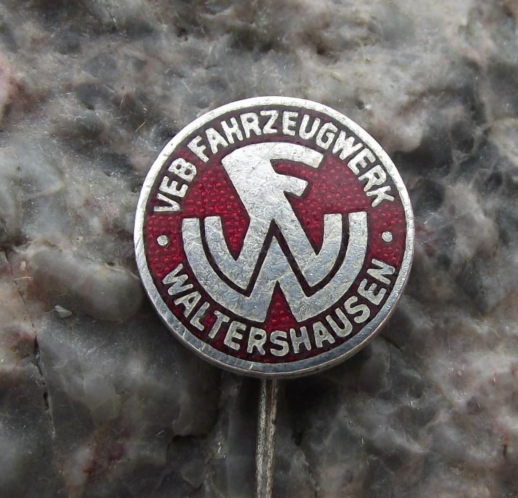 Antique VEB Fahrzeugwerk Waltershausen Multicar DDR East German Cars Pin Badge - Badgecrazy