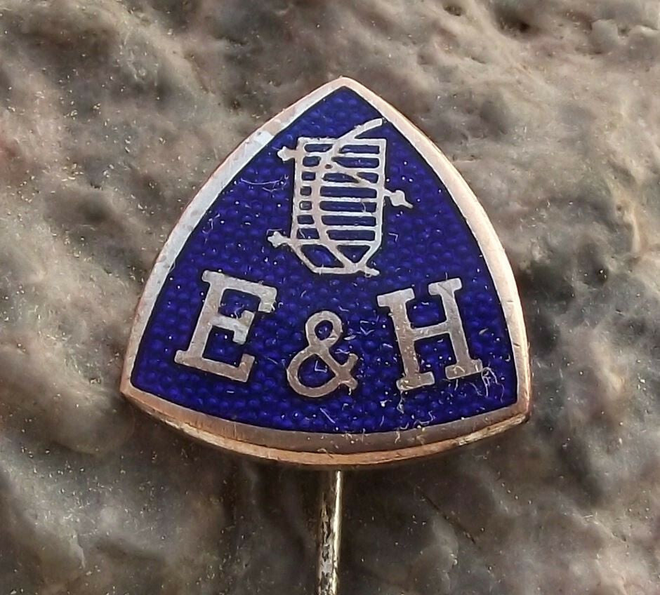Vintage Endress Hauser E&H East Germay DDR Flow Control Engineering Pin Badge - Badgecrazy
