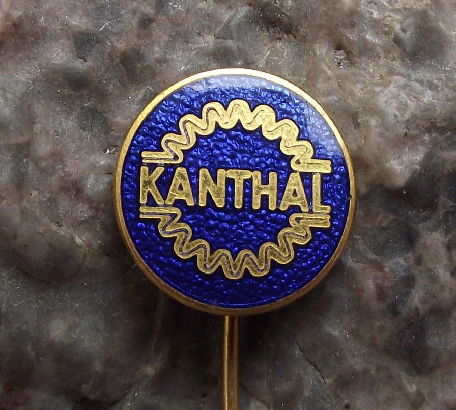 Kanthal Industrial Heating Elements Technology Resistance Materials Pin Badge - Badgecrazy