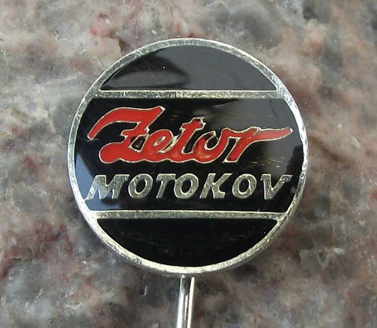 Vintage Zetor Tractors Czech Agricultural Farming Machines Motokov Pin Badge