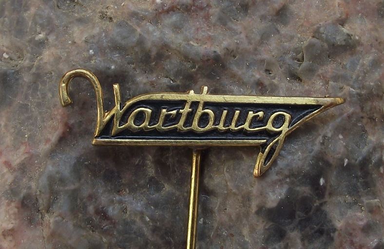 Vintage Wartburg Motors DDR GDR East German Car Auto Manufacturer Pin Badge - Badgecrazy