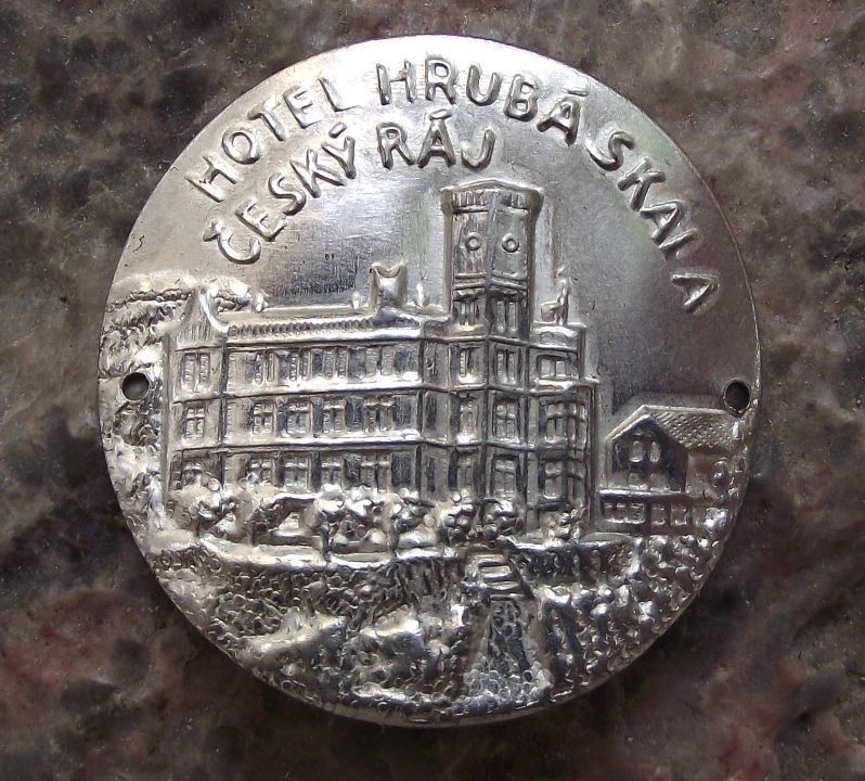 Cesky Raj Hotel Hruba Skala Climbing Hiking & Walking Region Stick Stocknagel - Badgecrazy