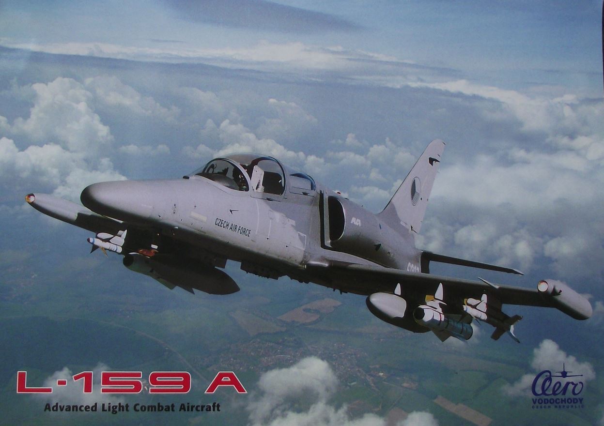 Aero L-39 L39 L 159 L-159 ALCA Albatros Military Jet Training Aircraft A4 Print - Badgecrazy