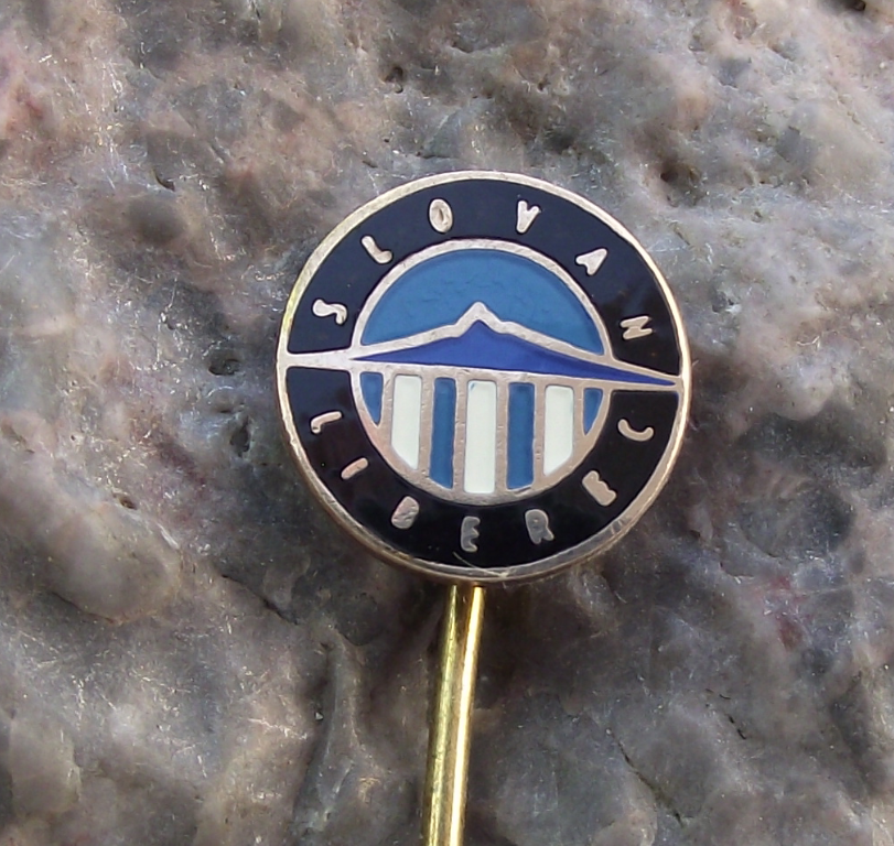 Antique FC Slovan Liberec Czech Football Soccer Club Supporter Fan Pin Badge - Badgecrazy