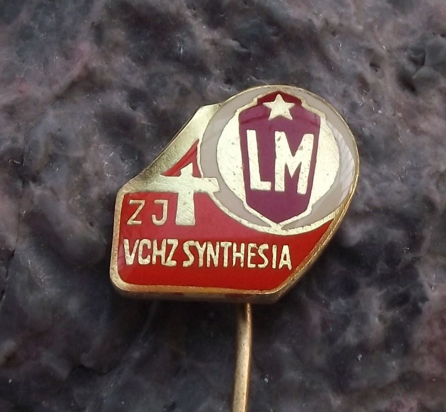 1988 Czechoslovakia Peoples Militia LM Armed Guard Semtex Communist Pin Badge - Badgecrazy