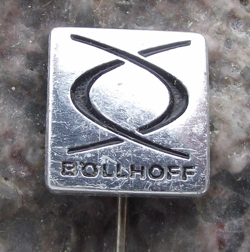 Antique Bollhoff German Germany Engineering Screws Rivets Metal Joiner Pin Badge - Badgecrazy