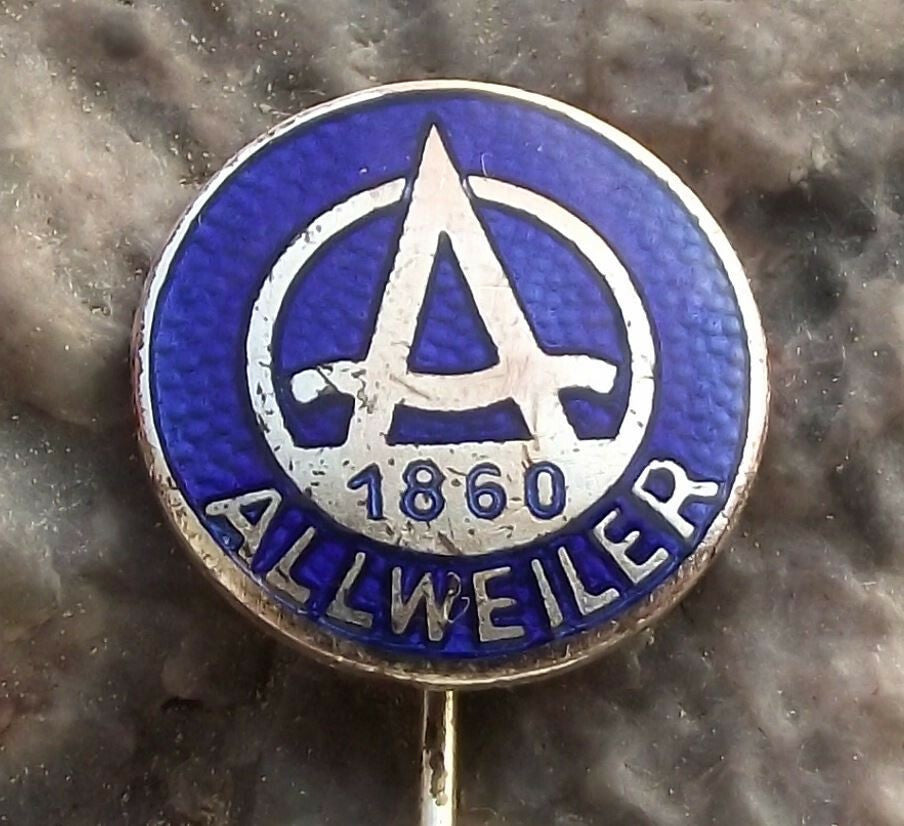 Vintage Allweiler 1860 VEB East Germay DDR Marine Shipping Pumps Logo Pin Badge - Badgecrazy