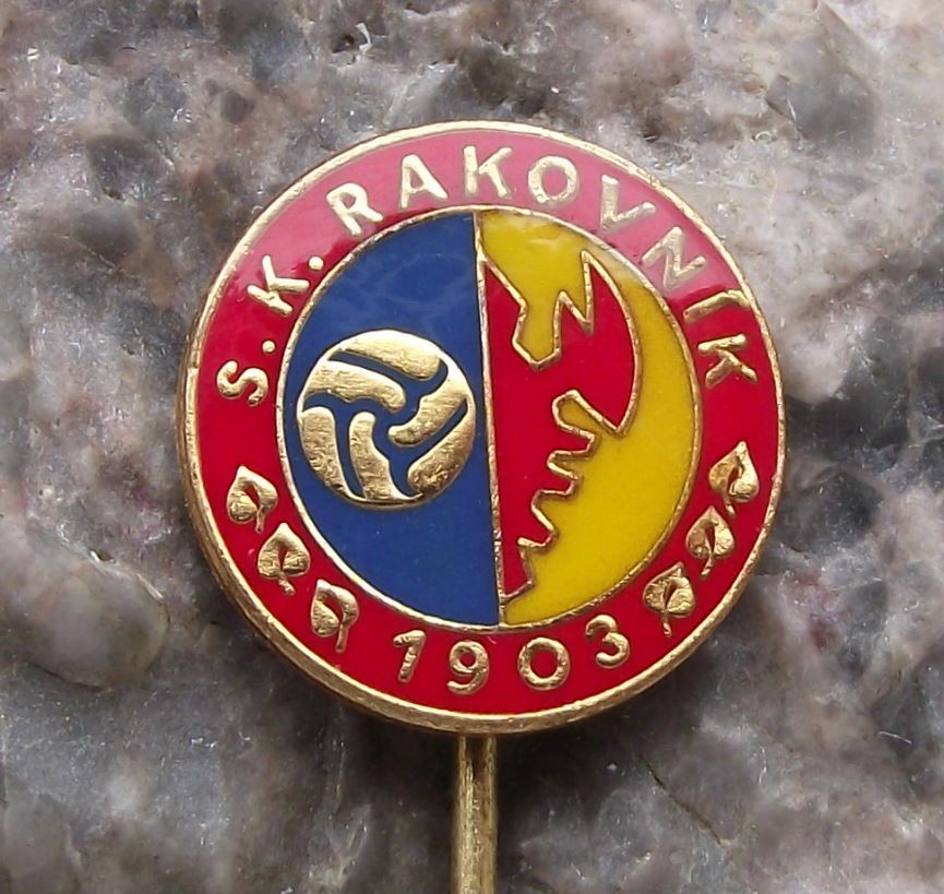 SK Rakovník 1903 Football Club Czechoslovakia Supporters Soccer Pin Badge - Badgecrazy