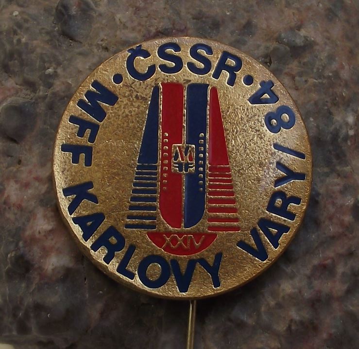 1984 MFF Karlovy Vary Karlsbad International Film Festival Awards Pin Badge - Badgecrazy