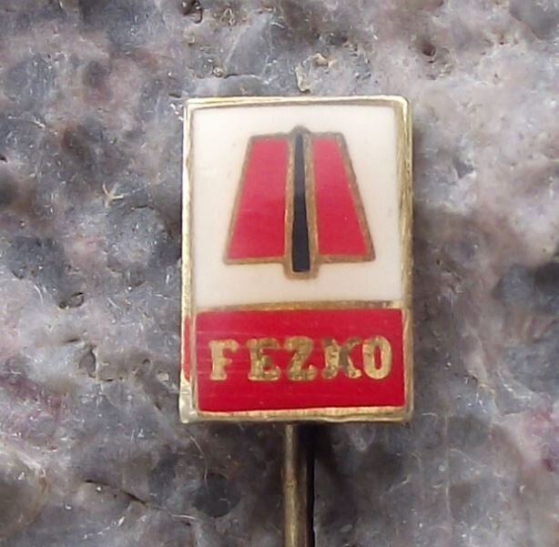Vintage Fezko Traditional Czech Fez Maker Hat Hatter of Czechoslovakia Pin Badge - Badgecrazy