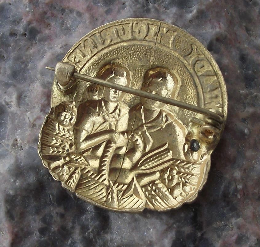 Antique Young Michurin Biologist Botanist Soviet Union Youth Award Pin Badge - Badgecrazy
