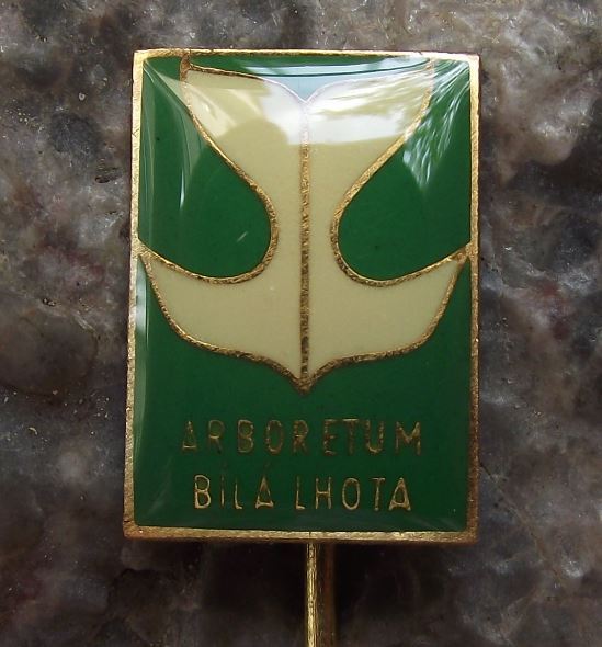 Czech Arboretum in Bila Hora Tree Collection Park Souvenier Pin Badge - Badgecrazy