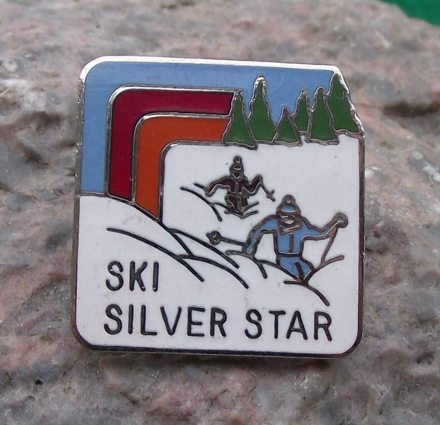 Ski Silver Star Silverstar Mountain Resort British Columbia Canada Pin Badge - Badgecrazy