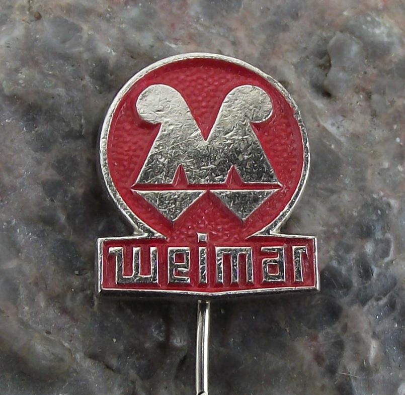 Antique Weimar East Germany DDR GDR Engineering Company Advertising Pin Badge - Badgecrazy